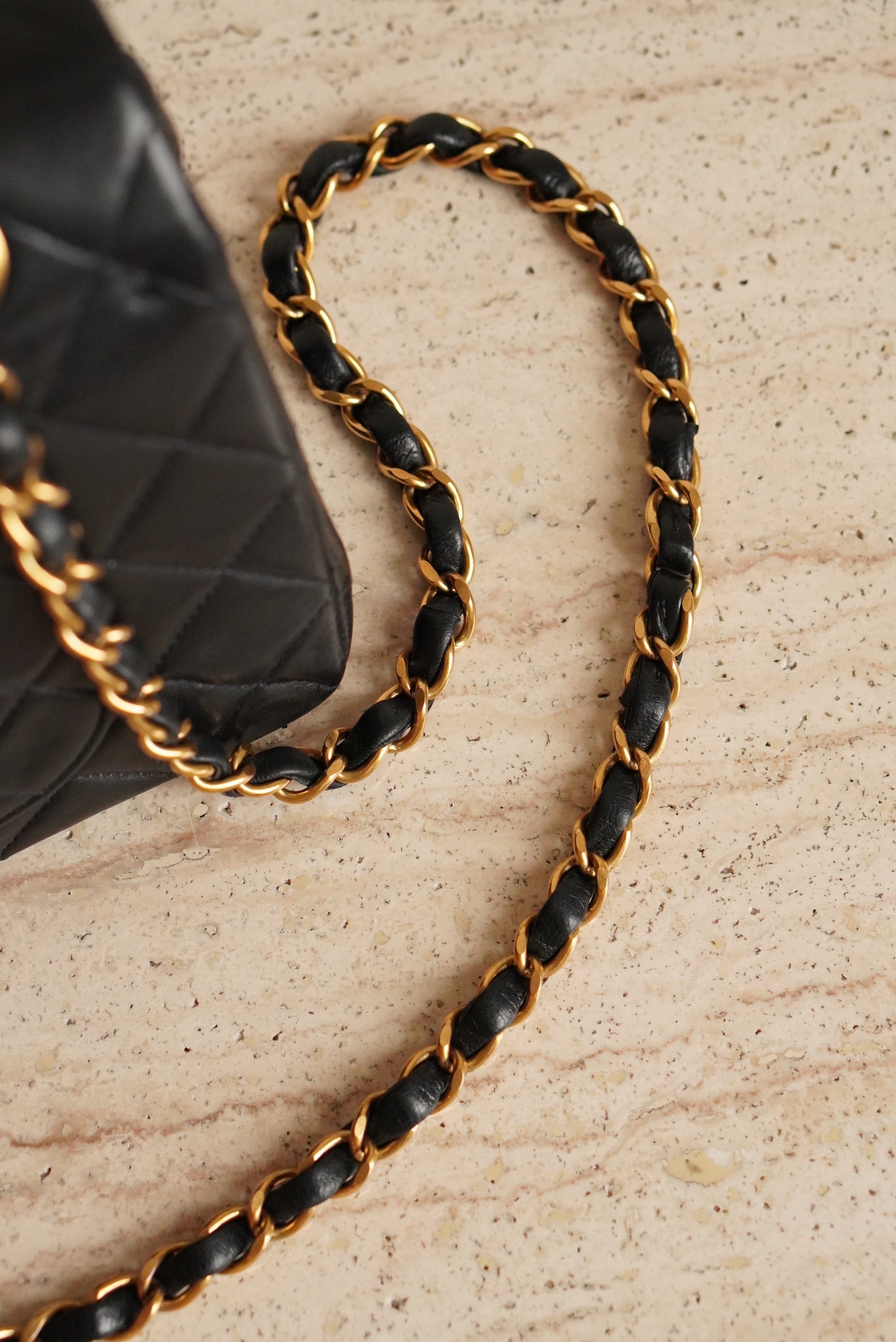 CHANEL CLASSIC SMALL DOUBLE FLAP | NAVY