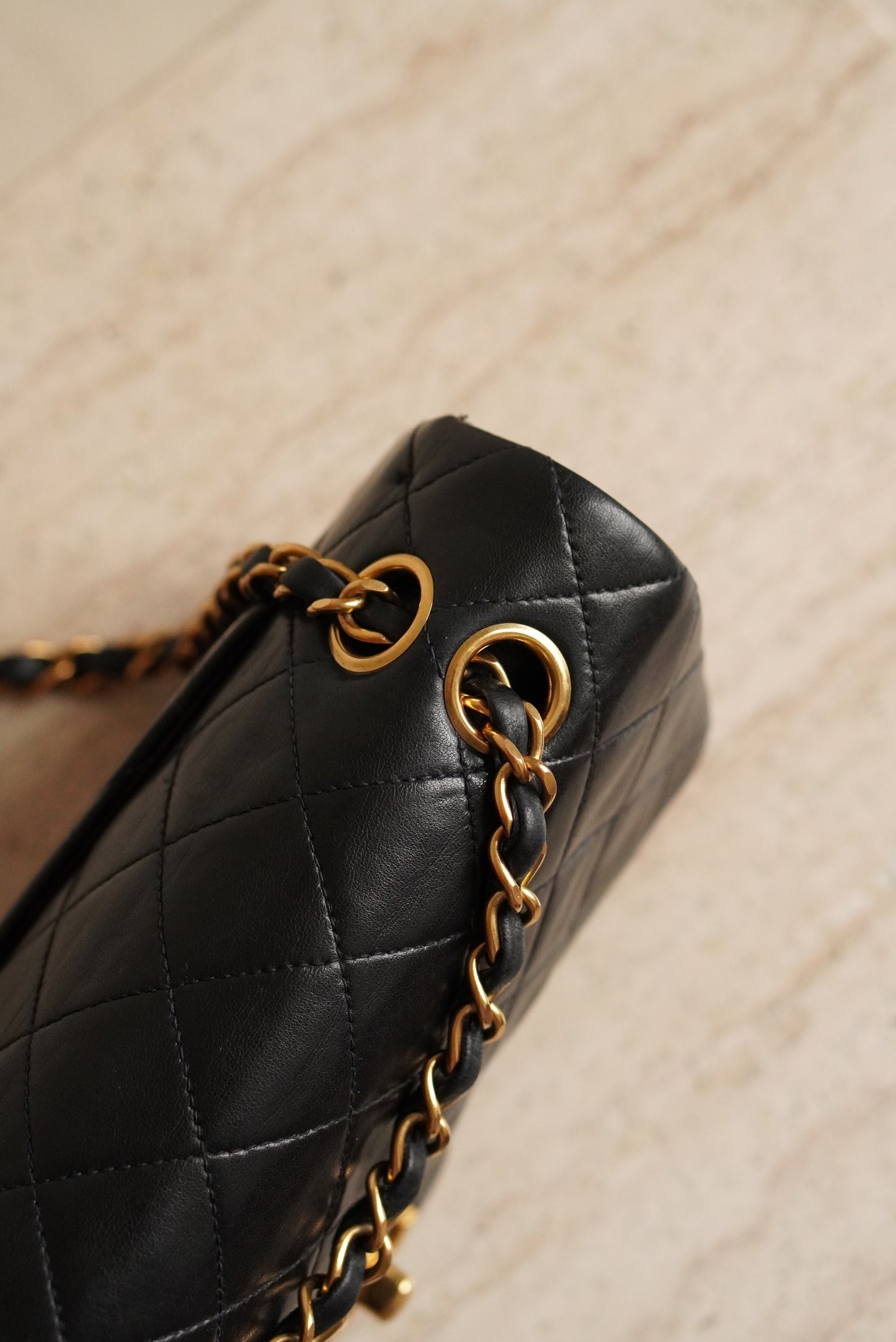 CHANEL CLASSIC SMALL DOUBLE FLAP | NAVY