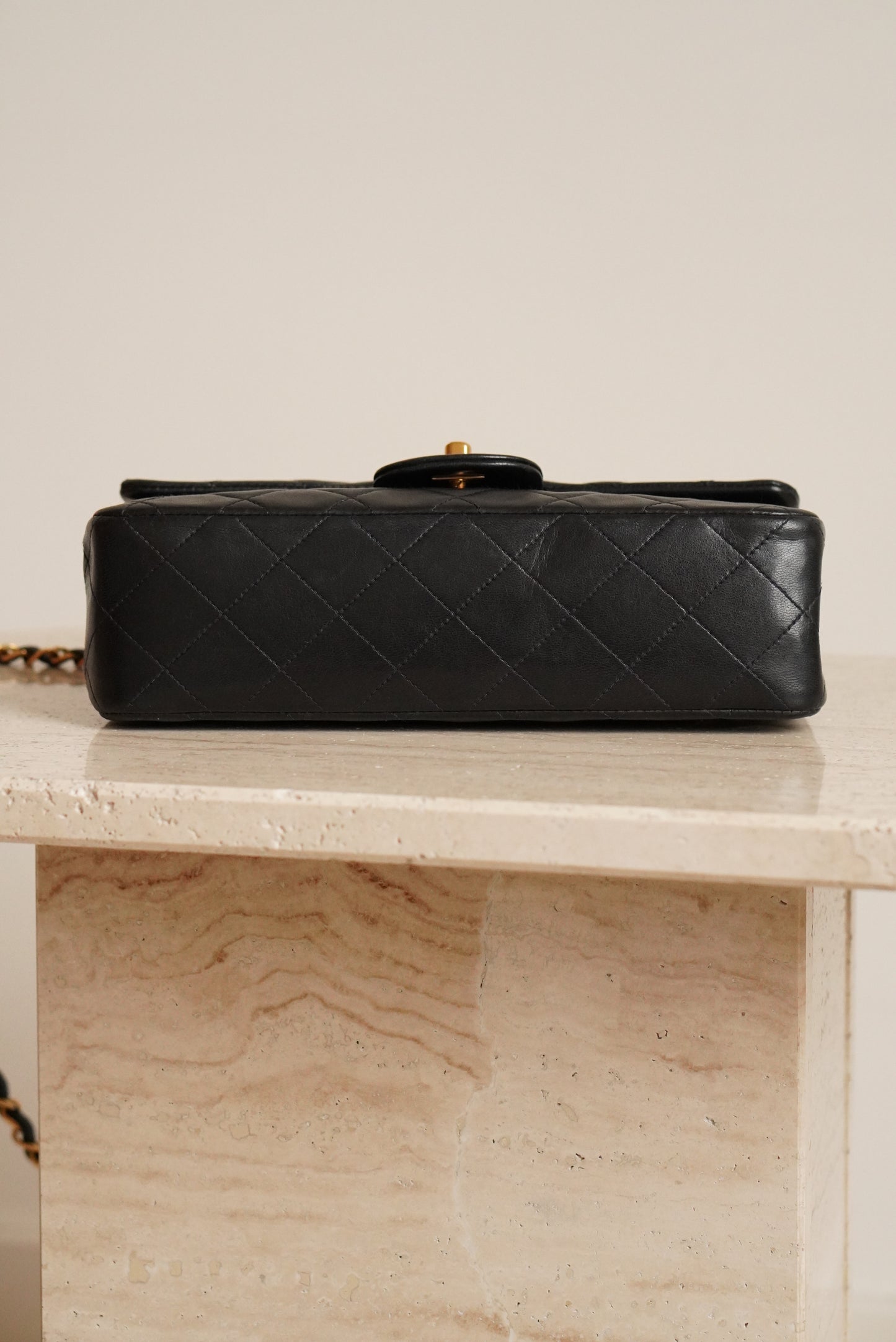 CHANEL CLASSIC SMALL DOUBLE FLAP | NAVY