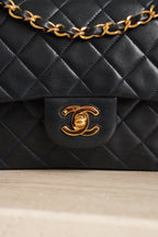 CHANEL CLASSIC SMALL DOUBLE FLAP | NAVY BLUE