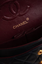 CHANEL CLASSIC SMALL DOUBLE FLAP | NAVY BLUE