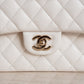 CHANEL CLASSIC SMALL DOUBLE FLAP | WHITE