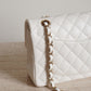 CHANEL CLASSIC SMALL DOUBLE FLAP | WHITE