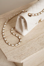 CHANEL CLASSIC SMALL DOUBLE FLAP | WHITE