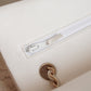 CHANEL CLASSIC SMALL DOUBLE FLAP | WHITE