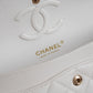 CHANEL CLASSIC SMALL DOUBLE FLAP | WHITE