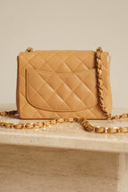 CHANEL CLASSIC MINI SQUARE | BEIGE
