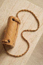 CHANEL CLASSIC MINI SQUARE | BEIGE