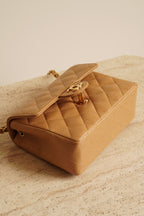 CHANEL CLASSIC MINI SQUARE | BEIGE