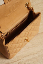 CHANEL CLASSIC MINI SQUARE | BEIGE
