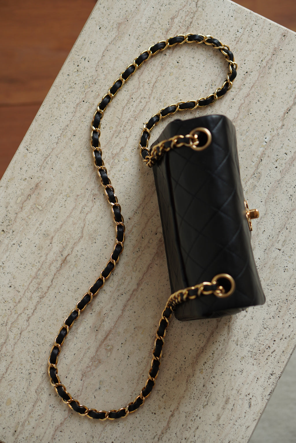 CHANEL CLASSIC MINI SQUARE | BLACK
