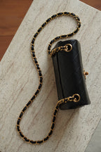 CHANEL CLASSIC MINI SQUARE | BLACK