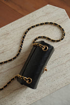 CHANEL CLASSIC MINI SQUARE | BLACK