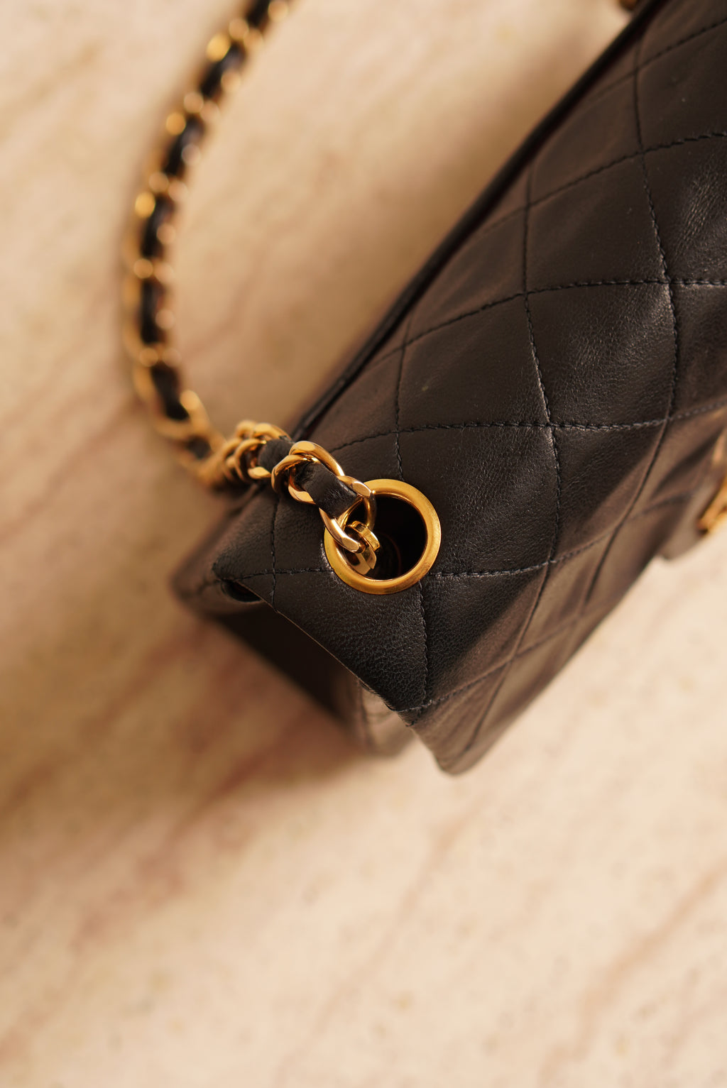 CHANEL CLASSIC MINI SQUARE | BLACK