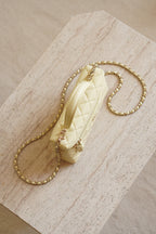 CHANEL CLASSIC 26S VANITY WITH CHAIN | LIGHT YELLOW