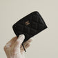 CHANEL CLASSIC ZIPPED COIN PURSE | BLACK