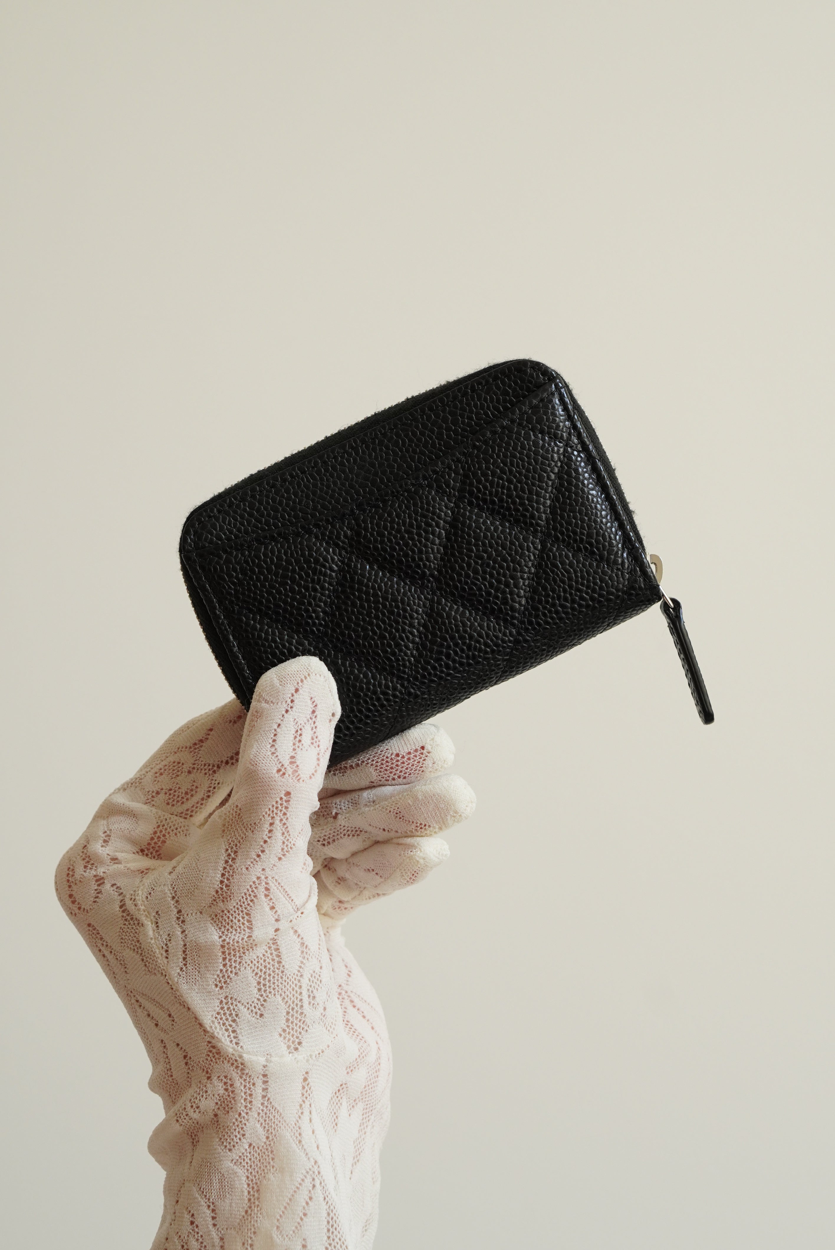 CHANEL CLASSIC ZIPPED COIN PURSE | BLACK