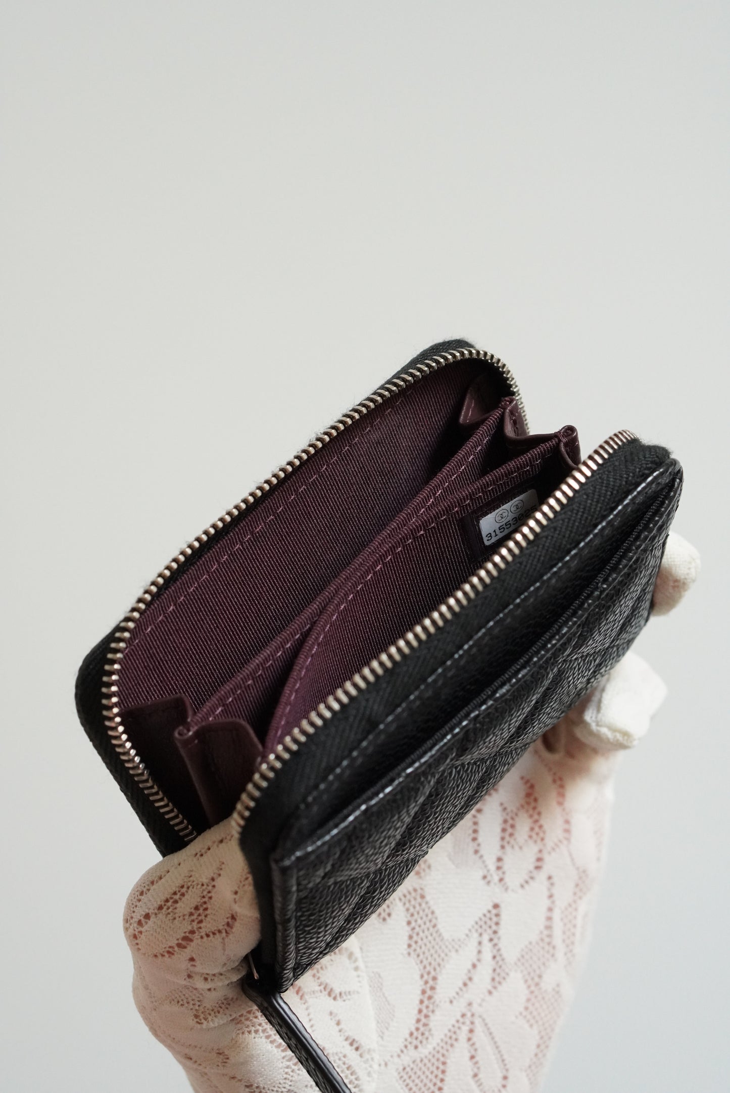 CHANEL CLASSIC ZIPPED COIN PURSE | BLACK