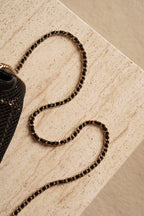 CHANEL 25S MESH CLUTCH WITH CHAIN | BLACK