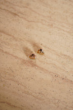 CHANEL EARRINGS HEARTS A24 P