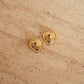 CHANEL EARRINGS HEARTS A24 P