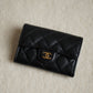 CHANEL FLAP CARD HOLDER