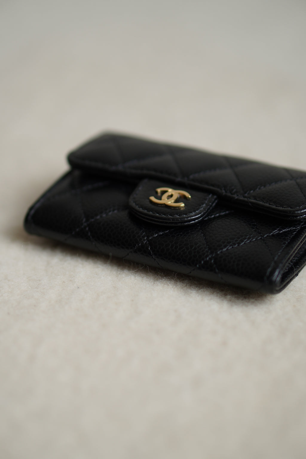 CHANEL FLAP CARD HOLDER