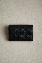 CHANEL FLAP CARD HOLDER
