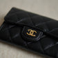 CHANEL FLAP CARD HOLDER