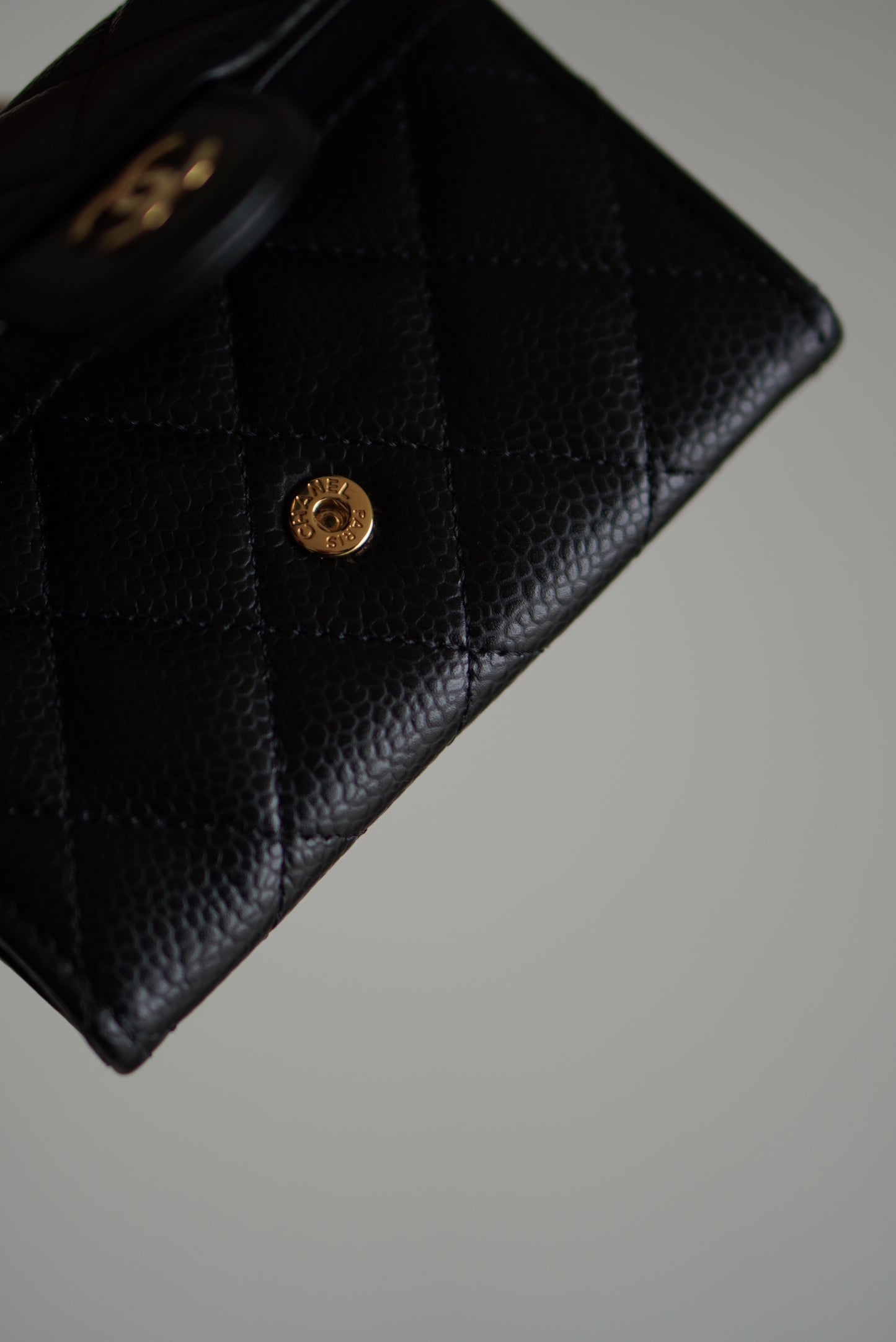CHANEL FLAP CARD HOLDER