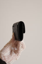 CHANEL FLAP CARD HOLDER | BLACK