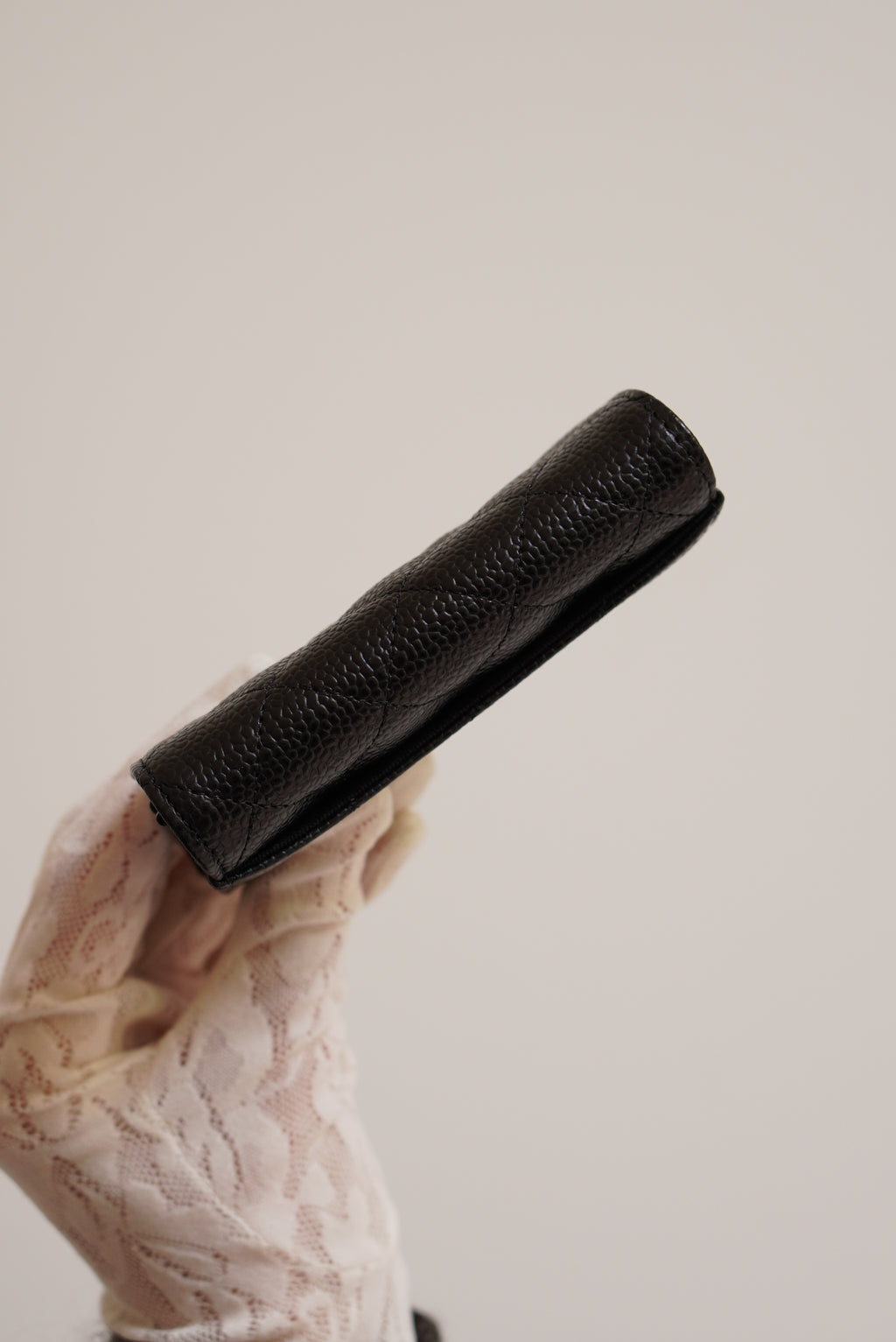 CHANEL FLAP CARD HOLDER | BLACK