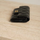 CHANEL FLAP CARD HOLDER | BLACK