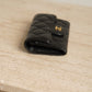 CHANEL FLAP CARD HOLDER | BLACK