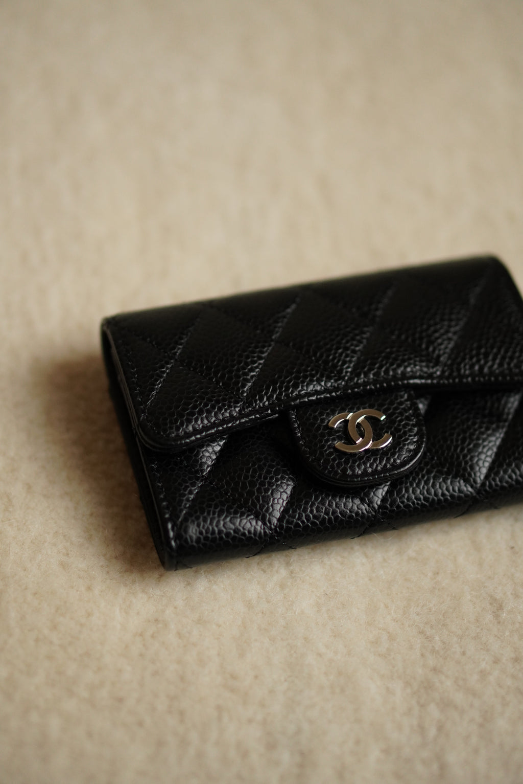 CHANEL FLAP CARD HOLDER