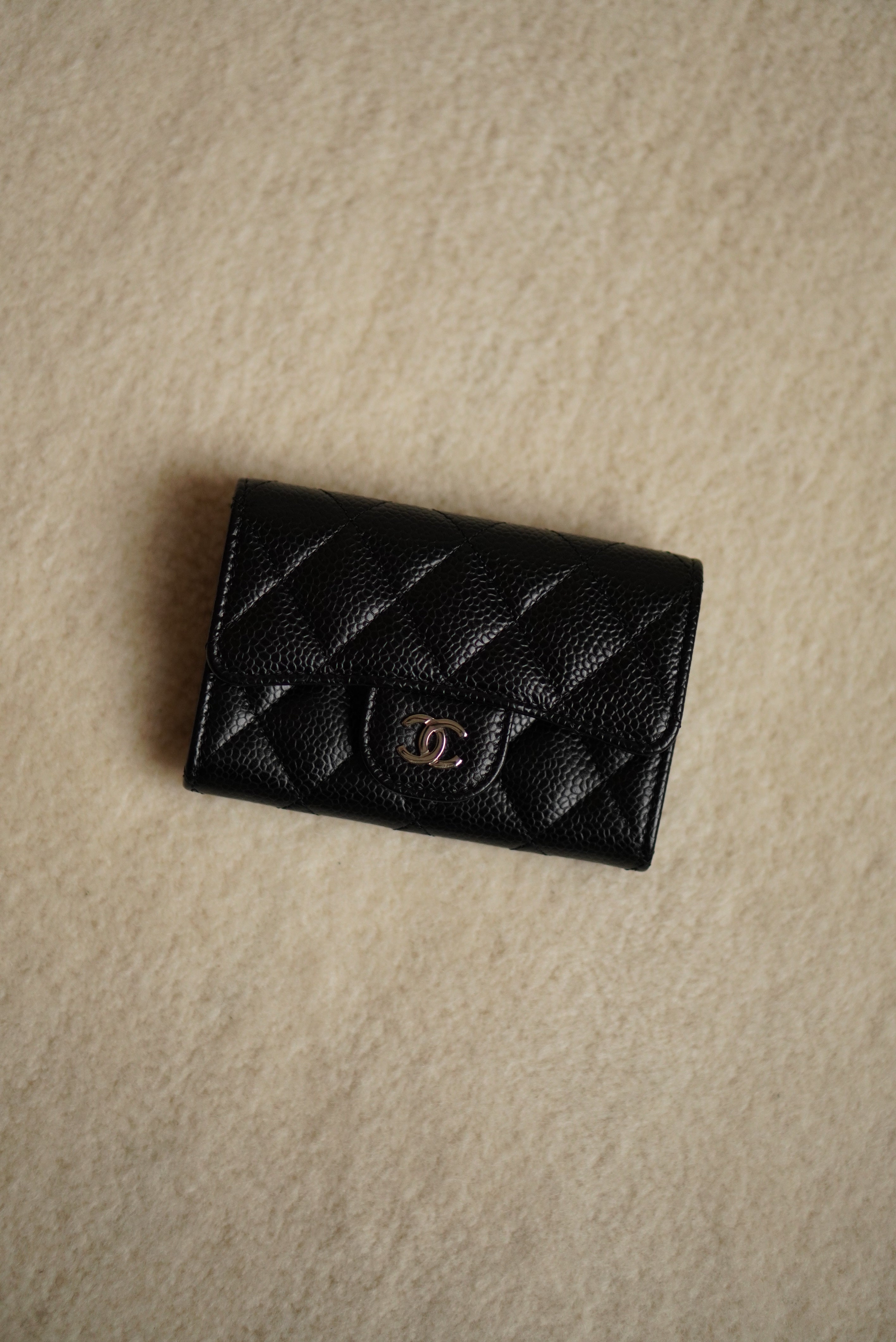 CHANEL FLAP CARD HOLDER