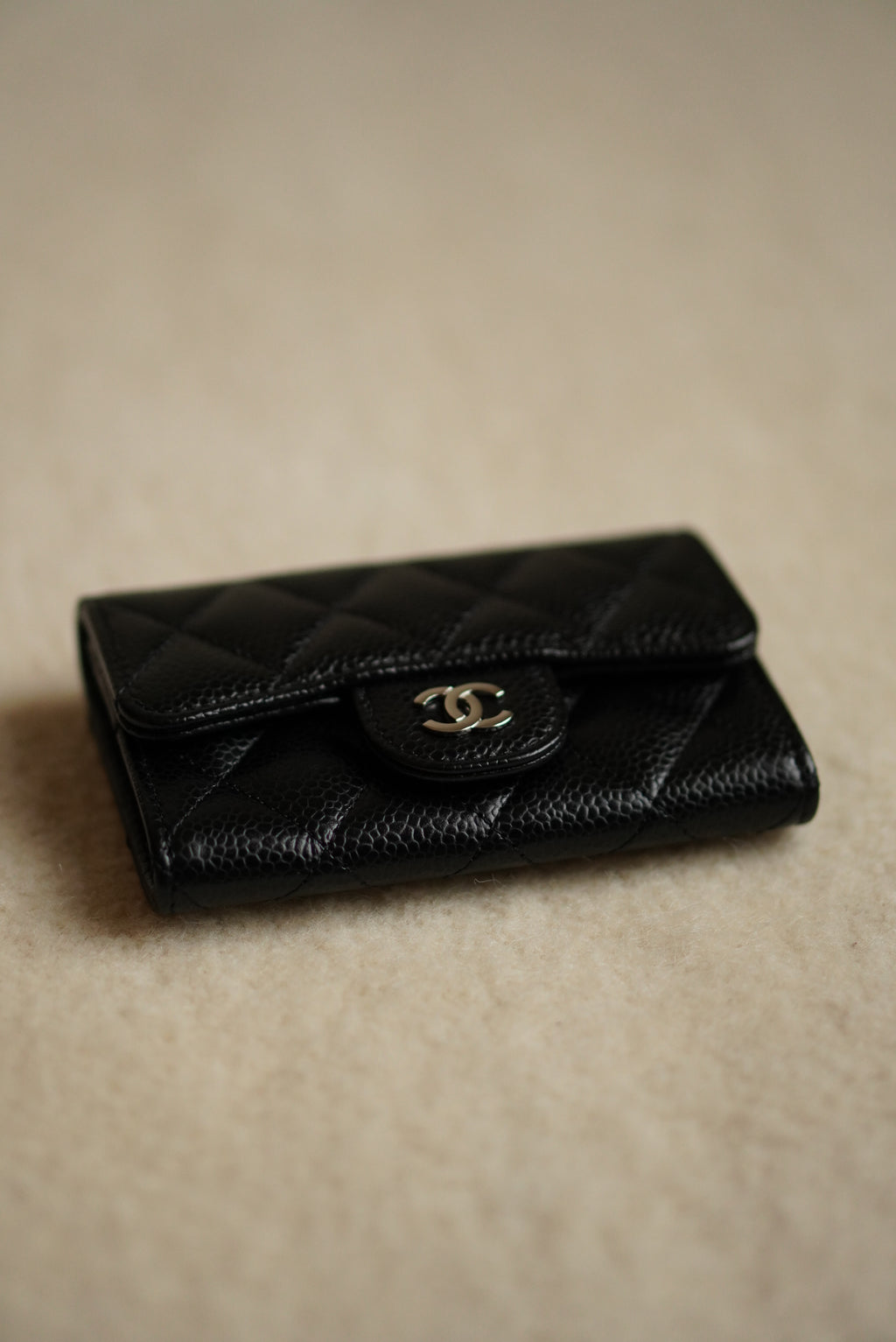 CHANEL FLAP CARD HOLDER