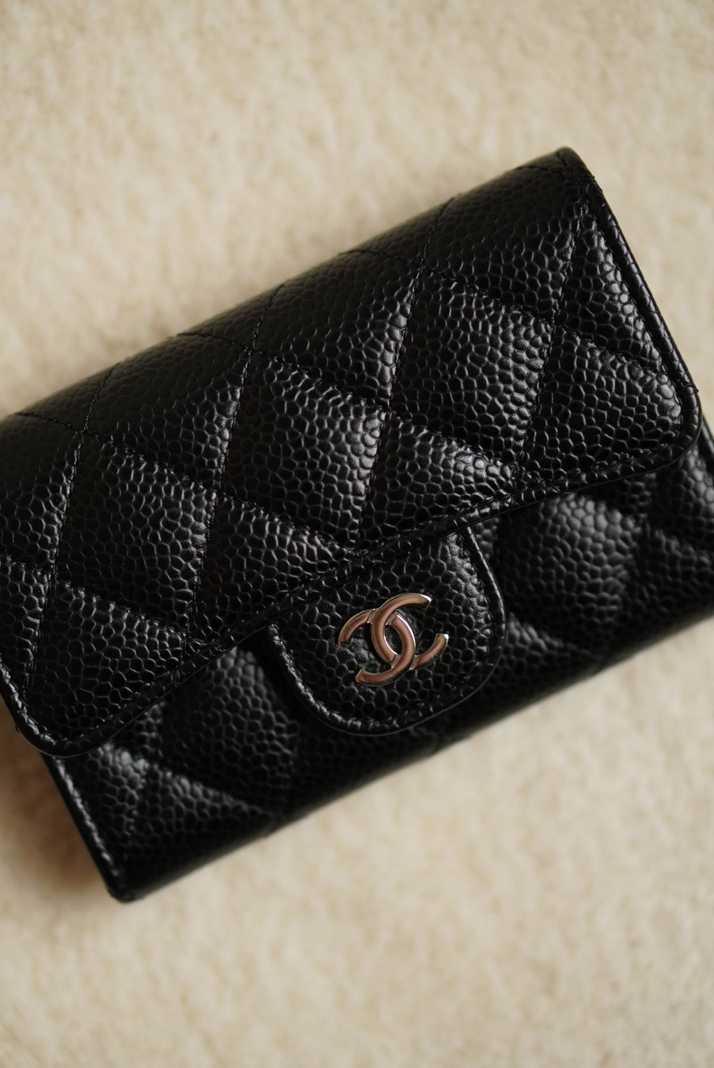 CHANEL FLAP CARD HOLDER