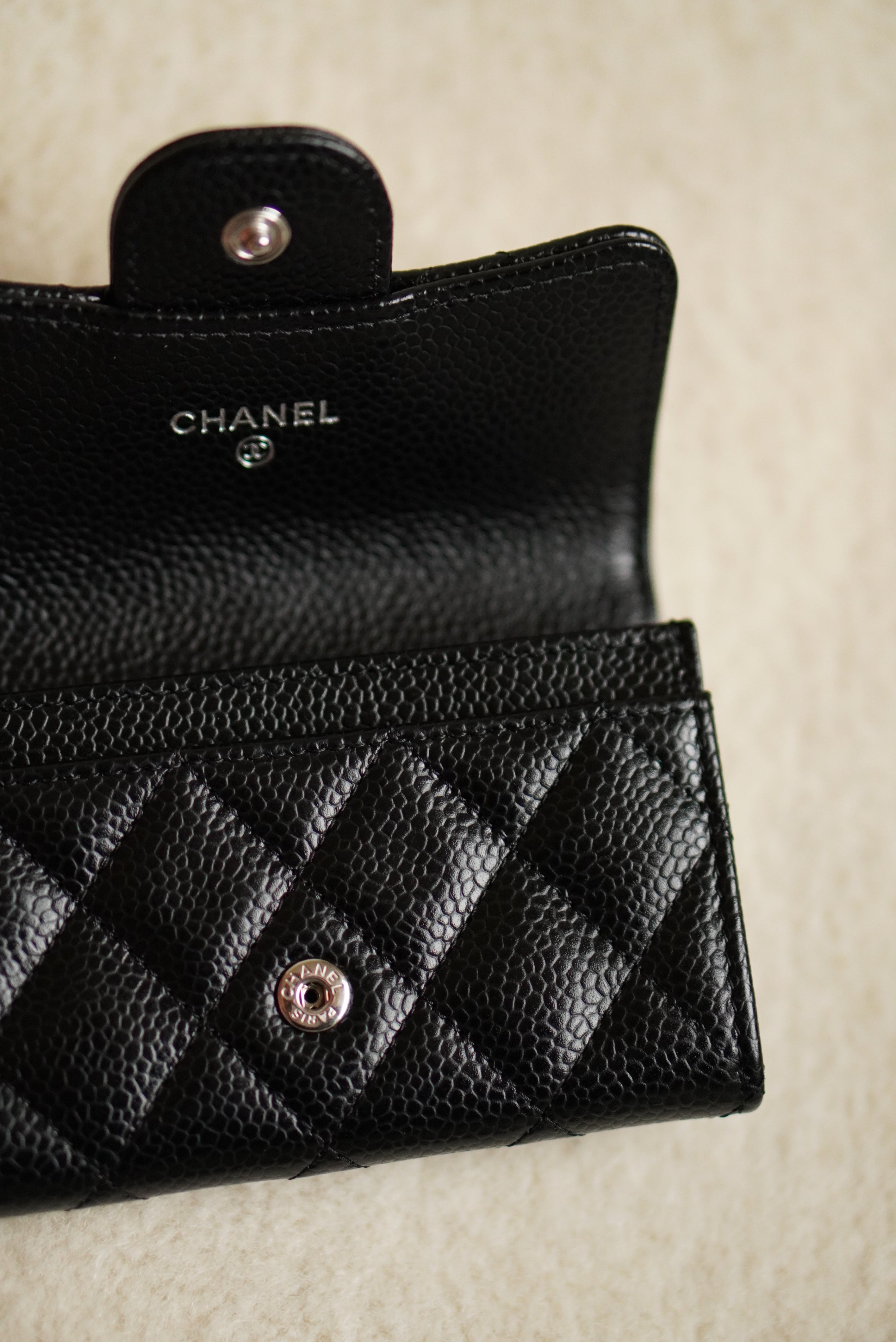 CHANEL FLAP CARD HOLDER