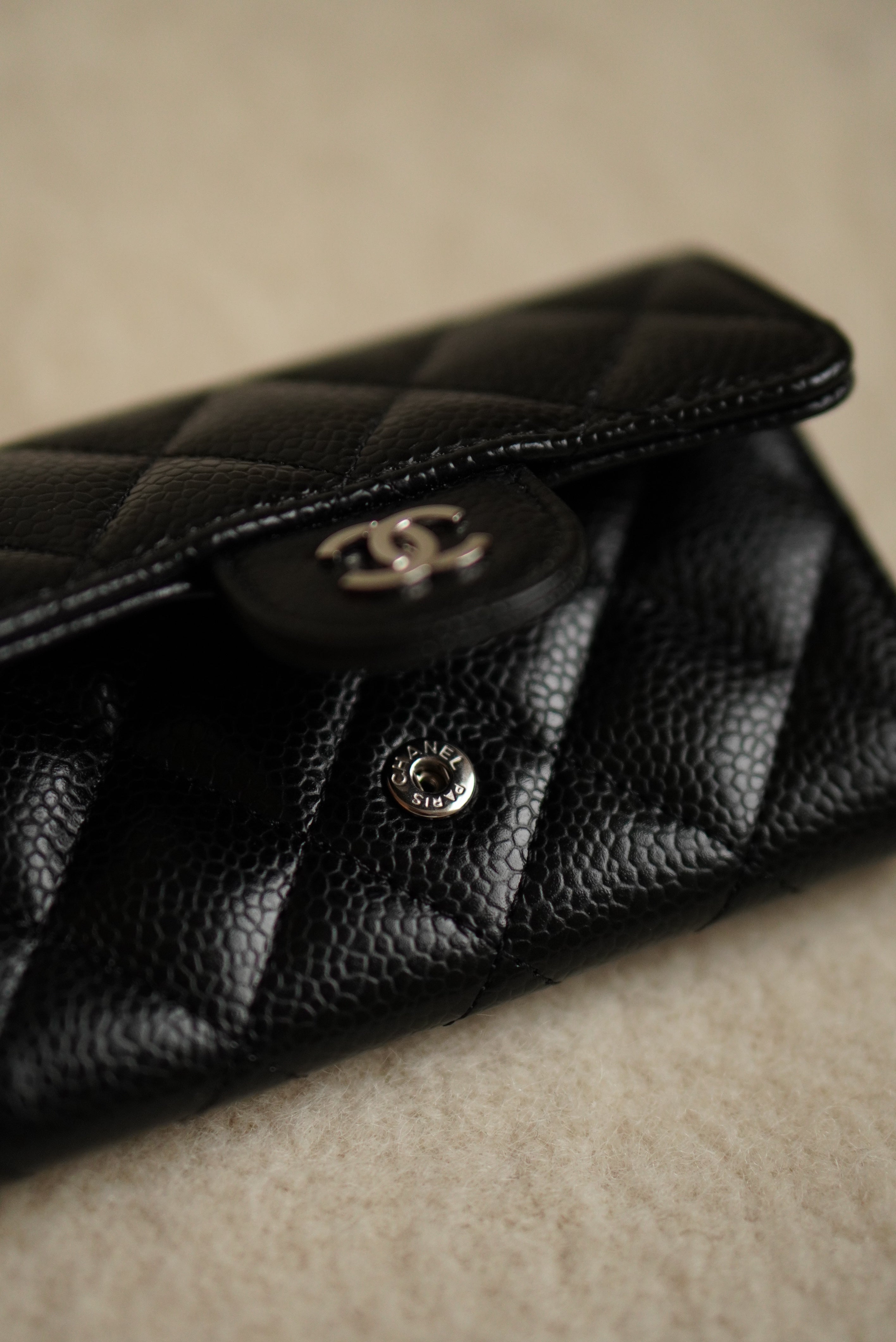 CHANEL FLAP CARD HOLDER