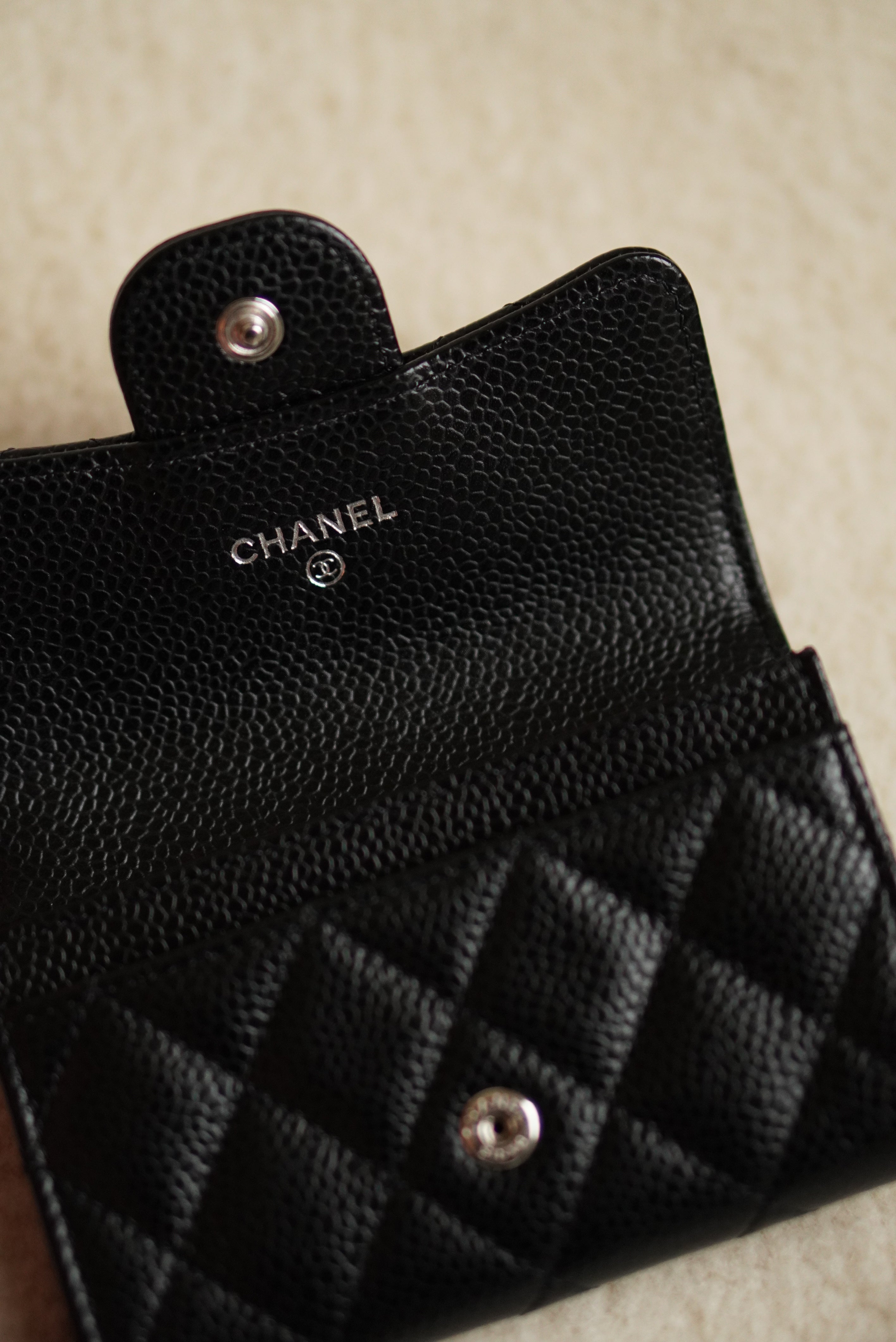 CHANEL FLAP CARD HOLDER