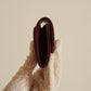CHANEL FLAP CARD HOLDER | BURGUNDY