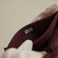 CHANEL FLAP CARD HOLDER | BURGUNDY