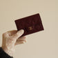 CHANEL FLAP CARD HOLDER | BURGUNDY