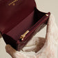 CHANEL FLAP CARD HOLDER | BURGUNDY