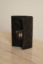 CHANEL FLAP CARD HOLDER | BLACK