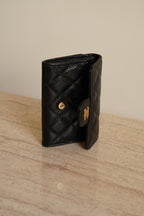 CHANEL FLAP CARD HOLDER | BLACK