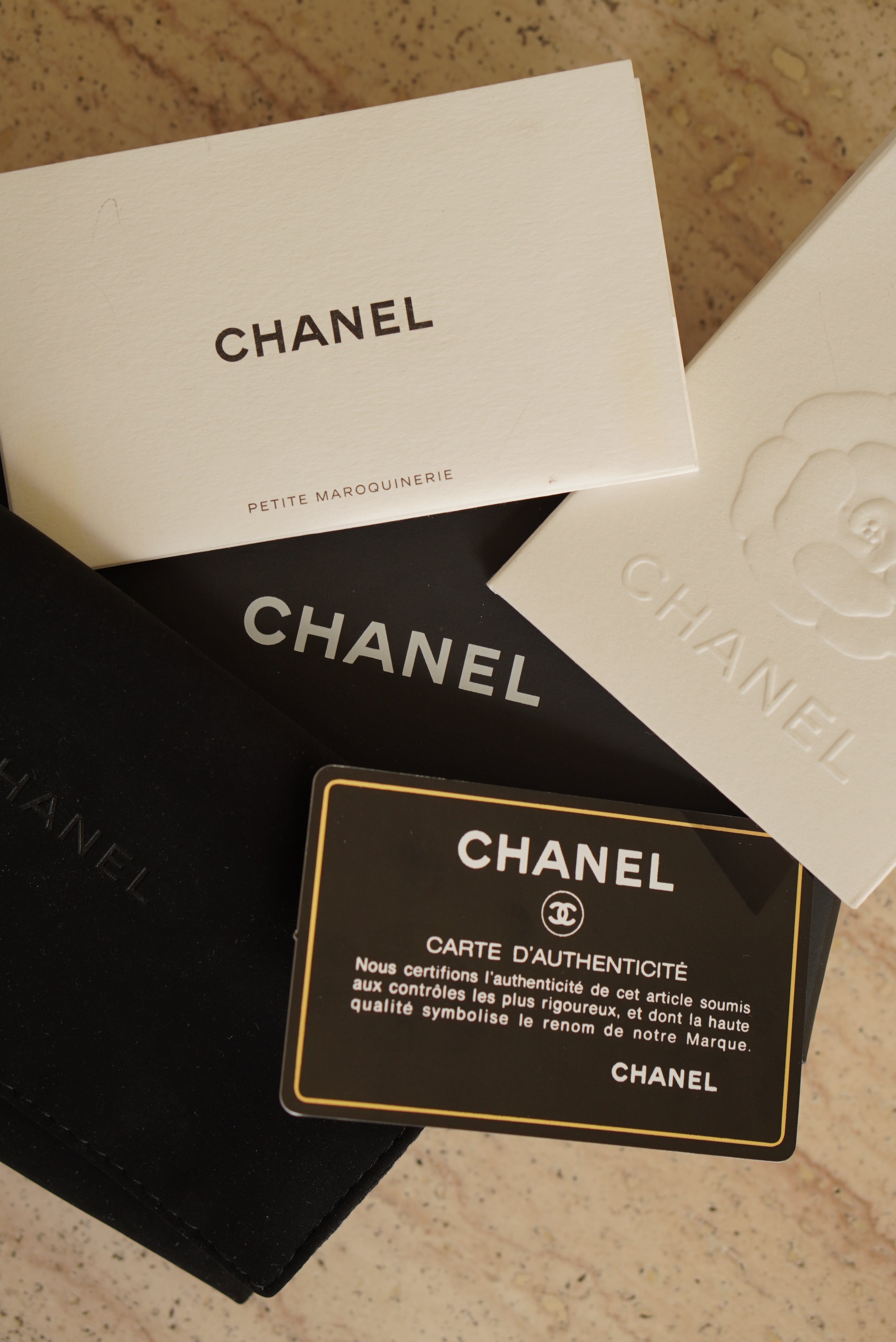 CHANEL FLAP CARD HOLDER | BLACK