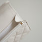 CHANEL FLAP CARD HOLDER | WHITE