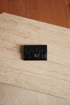 CHANEL FLAP CARD HOLDER